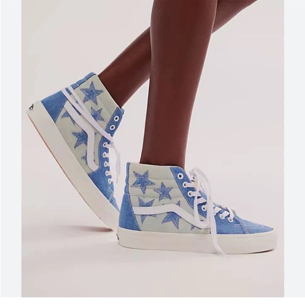 NIB Vans STARRY NIGHT Denim Sneakers